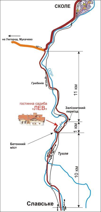 Lev Hotel Tukhlya Екстериор снимка